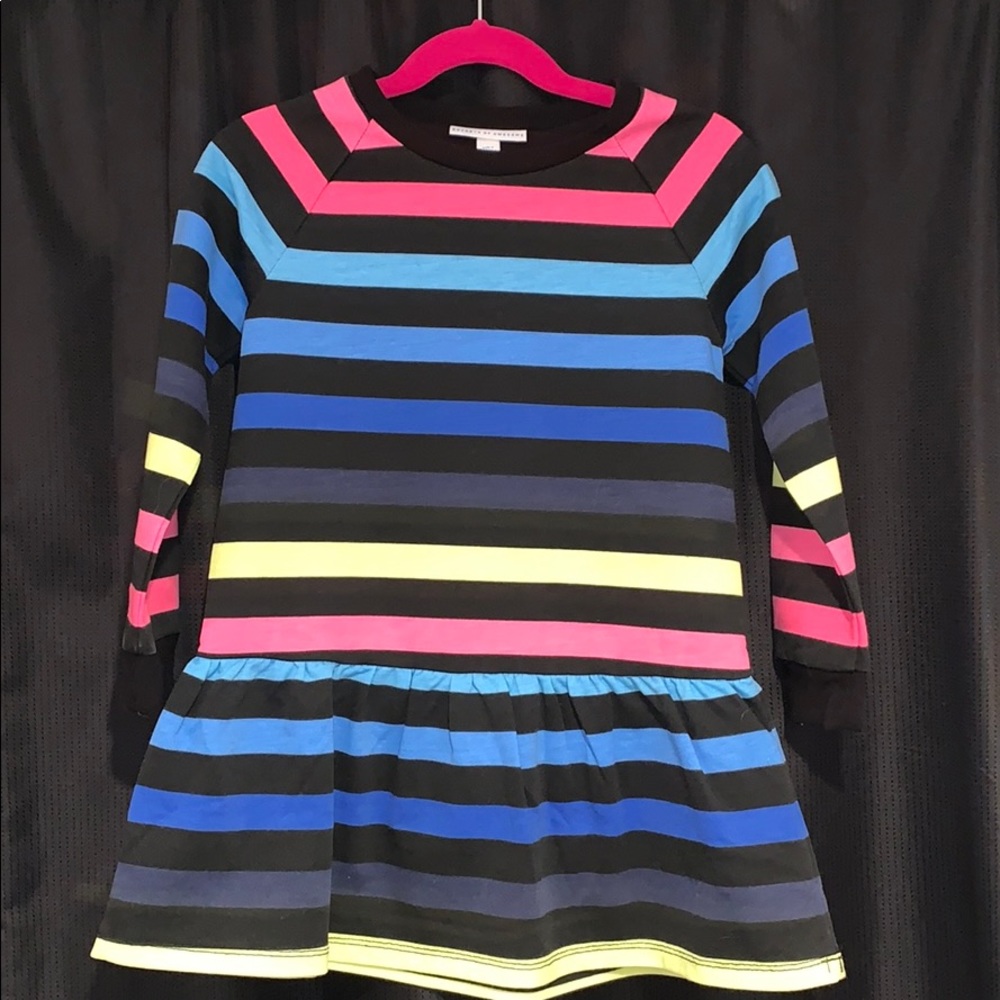 Long Sleeve Striped Dress